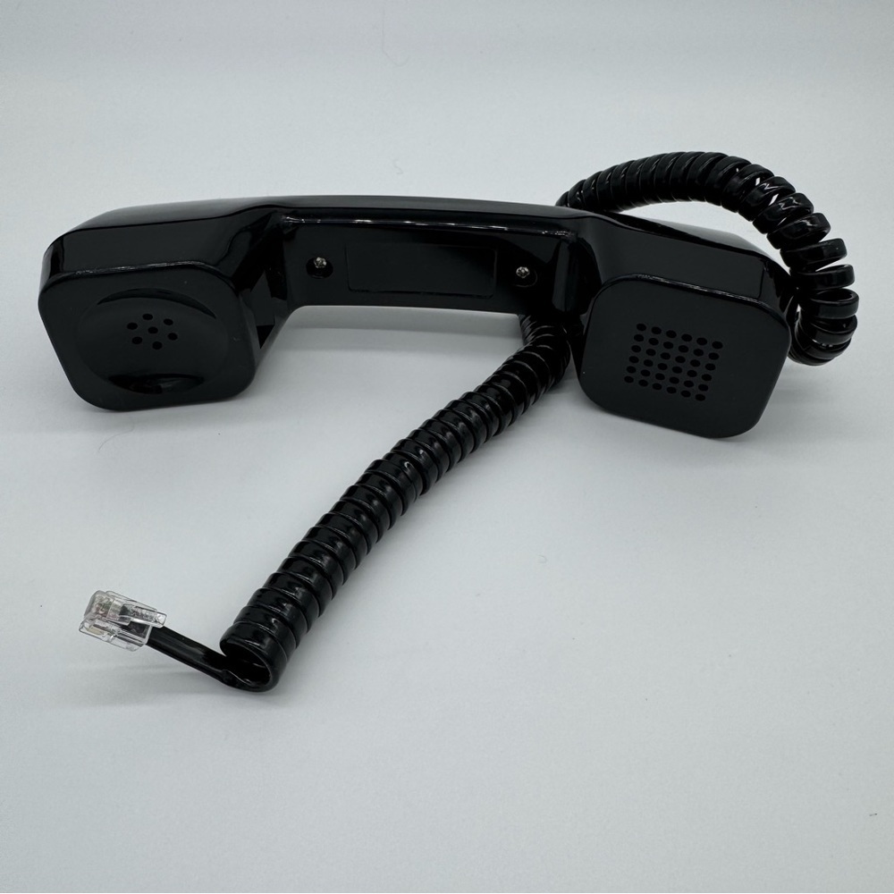 Walker Classic Black Corded Telephone Handset